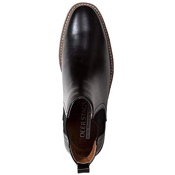 New w/o Box Men's Deer Stags Rockland Vegan Leather Chelsea Boots Size 11.5 - Picture 6 of 10